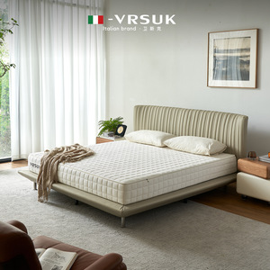 Matelas à ressorts ensachés VRSUK, fermeté moyenne, tissu gaufré, pour la maison et la chambre à coucher - Product Image 5