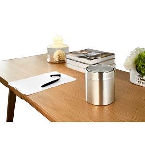 <span class=keywords><strong>Mini</strong></span> Countertop Rose Gold thép không gỉ đu Nắp bảng bàn Thùng rác <span class=keywords><strong>bin</strong></span> xe <span class=keywords><strong>mini</strong></span> Thùng rác có thể <span class=keywords><strong>mini</strong></span> - Product Image 5