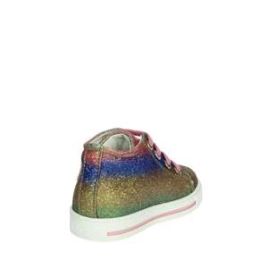 Scarpe da ginnastica da ragazza Falcotto, modello casual a taglio basso, colore bronzo glitterato - Product Image 3