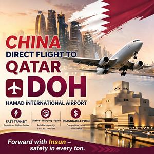 Trasporto Aereo Cina-Qatar CIF & CFR, Spedizioni di Merci all'Ingrosso, Carico di Massa, Trasporto Efficiente e Stabile verso DOH - Product Image 3