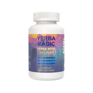 Cápsulas de Yerba Mate, Suplemento Herbal de Fibra Dietética, Venta al por Mayor, Personalización de Logotipo e Impresión de Etiquetas Disponibles - Product Image 1