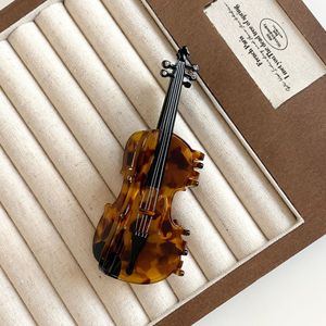 Retro Gitarrenförmige Acetat-Haarklammern Großhandel Süß<span class=keywords><strong>e</strong></span> Niedliche Haarspangen - Product Image 2