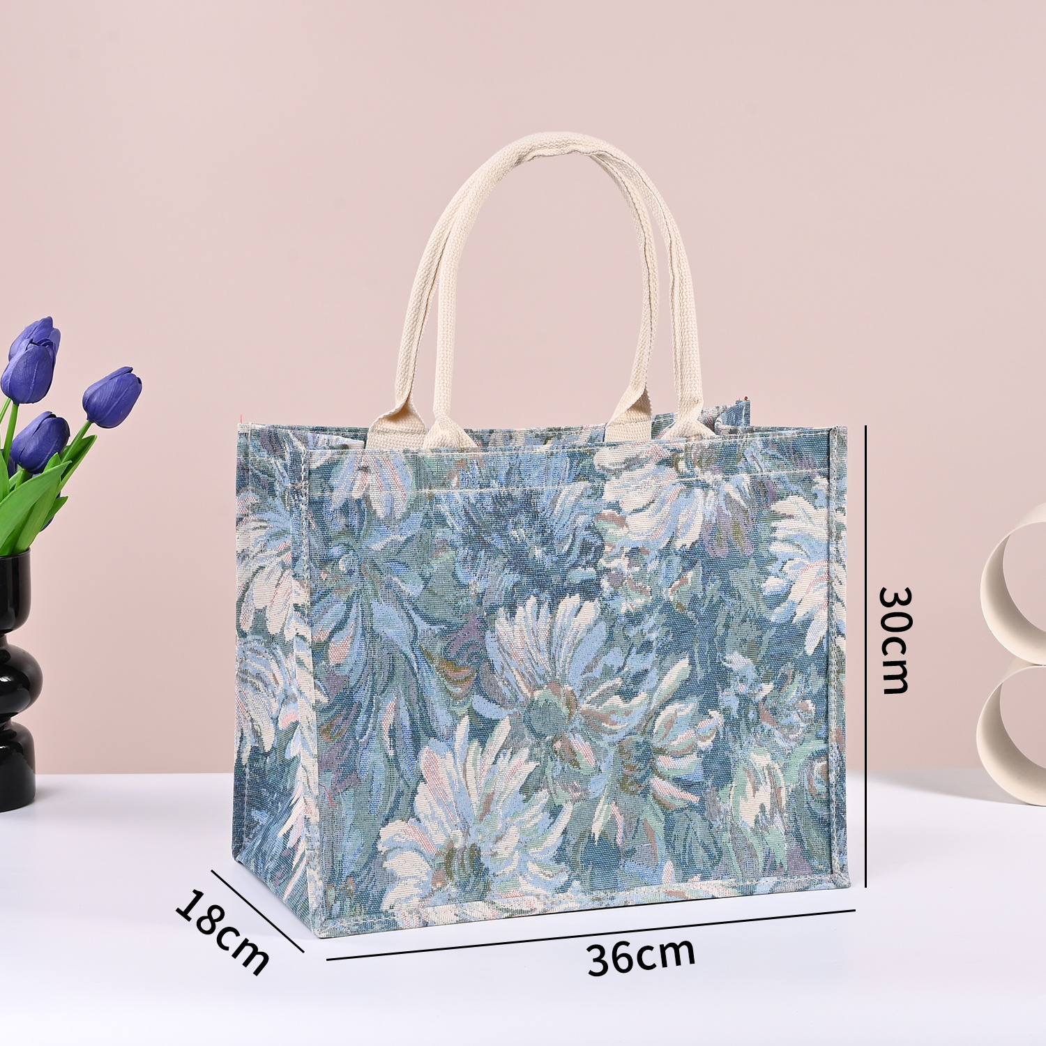 Sac en jute - couleur 6 (30*36*18cm)