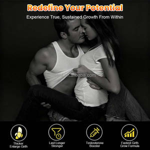 Verdickung der männlichen Verbesserung Länger anhaltender Booster 60 Gummies wachsen natürlich massiv und pflanzlich erwachsene schwangere Frauen - Product Image 3