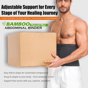 <span class=keywords><strong>Ceinture</strong></span> <span class=keywords><strong>de</strong></span> soutien <span class=keywords><strong>abdominale</strong></span> post-chirurgicale avec conception <span class=keywords><strong>de</strong></span> compression double couche et réduction ciblée <span class=keywords><strong>de</strong></span> l'enflure, service OEM ODM - Product Image 3