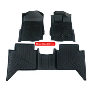 Set Lengkap Kustom Sesuai 3D Semua Cuaca TPE Tikar Lantai Mobil Aksesori Mobil untuk Mitsubishi Eclipse Cross