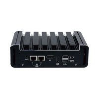 Embarqué sans ventilateur Industriel 2 ethernet Mini PC 12v Véhicule Pc Ordinateur