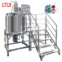 Mélangeur professionnel de détergents en acier inoxydable, homogénéisateur pour la fabrication de savon liquide, sauces, crèmes alimentaires