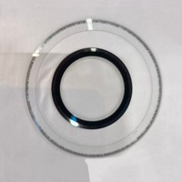 Disque codeur optique en verre haute précision, roue de code en verre JGS1 / B270, substrat personnalisé