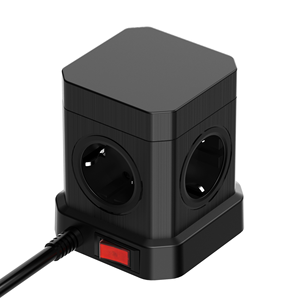 Stop Kontak Ekstensi USB-C 20W EU 5 Stopkontak 3 USB-A 1 USB-C 20W Kabel Panjang 2M 16A Tahan Api Bersertifikasi CE - Product Image 4