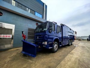 Produits bon marché Howo 6*4 Mini véhicule de pompier à haute pression multifonctionnel camion-citerne à eau camion de pompiers - Product Image 2
