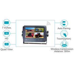 STONKAM caméra de recul de voiture sans fil pour véhicule camion bus surveillance base magnétique étanche pour grue camion bus chariot élévateur - Product Image 6