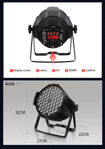 Rgbw <span class=keywords><strong>Disco</strong></span> Chiếu Sáng LED Par Có Thể Thanh DMX Điều Khiển Âm Thanh Kích Hoạt Câu Lạc Bộ Sân Khấu Đảng Wedding Par Đèn Thiết Bị - Product Image 5