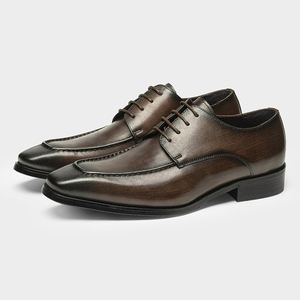Costume de cérémonie sur mesure haut de gamme, style britannique, chaussures pour hommes à enfiler, automne, antidérapantes, respirantes - Product Image 6