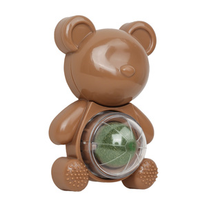 New Design Cute Catnip Ball Toy for Kittens Lion Cats Sustainable <b>PP</b> Wall Ball for Chew Lick & Relax - Product Image 2