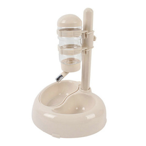 Distributeur d'eau et de nourriture en forme de cœur pour animaux de compagnie, réglable pour chiens et chats - Product Image 2