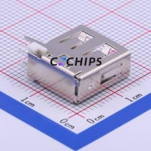 906-162A1011D10200 <b>USB</b> Connector Through hole Component (THT) Connector Type-<b>A</b> <b>USB</b> <b>2.0</b> Female Side Insert - Product Image 2