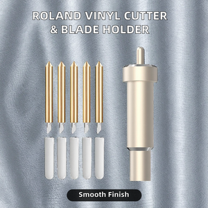 Porte-lame de découpe pour traceur Roland Electric, poli or, 54 mm x 9 mm, garantie 3 ans, pièces d'outillage personnalisées - Product Image 2