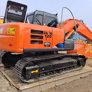 Second-Hand Original Hitachi Zx120 Crawler Track Digger 12t Excavator Medium Japan Brand