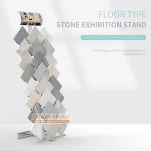 Chất lượng cao hình chữ V rãnh đá hiển thị giá đá cẩm thạch Bắn Đá Granite showroom hệ thống đơn giản gốm gạch hiển thị giá