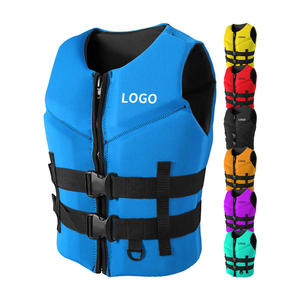 سترة نجاة قابلة للتعديل من النيوبرين للرجال والنساء، سترة سباحة للرياضات المائية والغوص والتجديف - Product Image 1