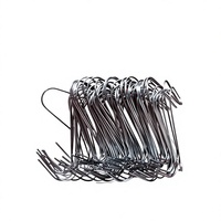 Crochets en forme de S pour décorations d'arbre de Noël, accessoires, fils multi-usages, crochets en C en métal, emballés en petite boîte