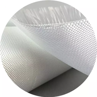 Tissu de fibre de verre ignifuge imprégné de résine époxyde de fibre de filament pour la planche de surf