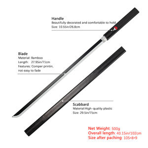 Vente en gros de haute qualité pour enfants 102cm Kusanagi Prop Anime jouet arme épée modèle <span class=keywords><strong>Katana</strong></span> pour enfants garçon jouant Cosplay - Product Image 5