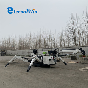 Kính thiên văn bùng nổ di động điện thủy lực Crawler Spider Crane với Fly JIB - Product Image 5