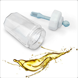 Source Factory Silicone Oil <b>Bottle</b> 230ml With <b>Brush</b> For Kitchen Cooking Tool Set - Product Image 3