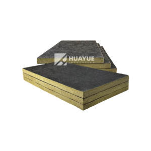 Material de aislamiento térmico de diseño moderno Tablero de lana mineral de basalto de 50mm de espesor con FSK para aislamiento de pared de cavidad - Product Image 1