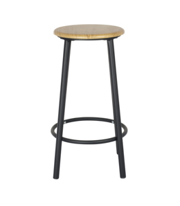 Ghế đẩu kim loại thiết kế hiện đại, đa năng và chắc chắn, thích hợp cho phòng ăn, phòng khách, khách sạn hoặc công viên. - Product Image 4