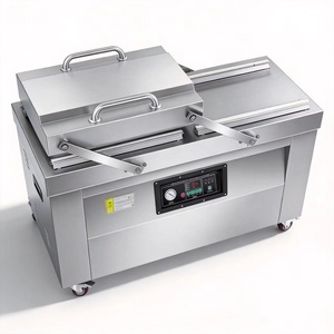 Máquina Automática de Sellado <span class=keywords><strong>al</strong></span> Vacío de Doble Cámara para Bolsas de Plástico, Empaquetado de Alimentos, Sellado por Compresión - Product Image 1