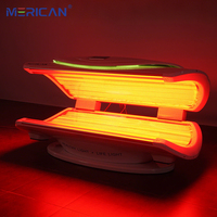 Lit de photothérapie LED pour tout le corps avec contrôle intelligent Lumière rouge et infrarouge Appareil de thérapie par photo-biomodulation