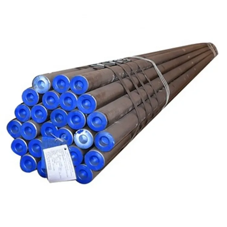 Alta Pressão Ms Seamless Tubo API 5L ASTM A106 Seamless Carbono Steel Pipe