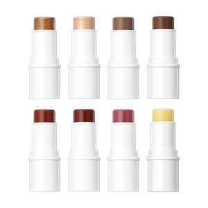 Stick <span class=keywords><strong>de</strong></span> contour OEM ODM, étiquette privée, logo personnalisé, stick <span class=keywords><strong>de</strong></span> contour et d'illumination 2-en-1, ombrage naturel, vente en gros en vrac - Product Image 4