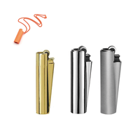 Peut logo gravé J3 J6 J5 étui à briquet personnalisé étui à briquet en métal