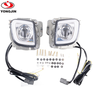 ชุดไฟตัดหมอก LED รูปสี่เหลี่ยมผืนผ้าเหมาะสำหรับ Honda GoldWing GL1800 F6B 2012-2017