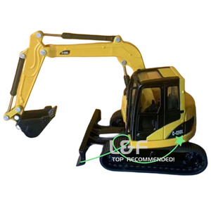 Modèle d'excavatrice à l'échelle métallique modèle d'excavatrice - Product Image 3