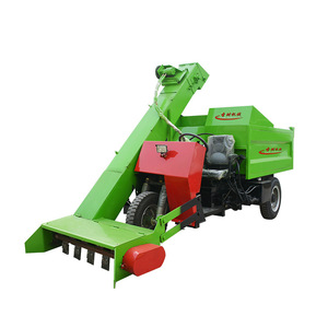 Colector de estiércol eléctrico de tres ruedas para transporte de fertilizantes agrícolas con motor diésel automático - Product Image 2