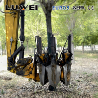 Optimal LuWei – Transplanteur d'arbres hydraulique diesel, accessoire pour excavatrice, moteur, pompe et engrenage pour le déplacement d'arbres