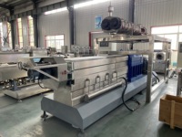 Machine extrudeuse automatique d'aliments pour poissons 1000 kg/h, fabricant de granulés flottants et coulants pour fermes aquacoles de tilapias, poissons-chats et crevettes