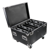 Estuche de Transporte AICPOSE para Equipos de Escenario, Diseño con Divisores Personalizados que Absorben Impactos, Sin Espacios Holgados, para 60 Focos de Escenario