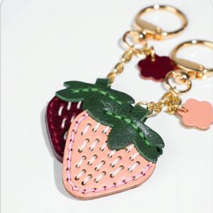 YY Luxury Strawberry <b>Bag</b> <b>Charm</b> Key Chain New Design Women Cute Fruit <b>Bag</b> <b>Charms</b> Strawberry Keychain <b>Charms</b> for Gifts - Product Image 4