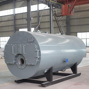 Chaudière à <span class=keywords><strong>eau</strong></span> chaude atmosphérique industrielle horizontale automatique à haute efficacité <span class=keywords><strong>de</strong></span> 0,7 MW, à tubes <span class=keywords><strong>de</strong></span> fumée <span class=keywords><strong>gaz</strong></span>-huile, pour hôtels et serres - Product Image 1