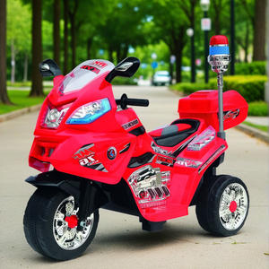 Heißer Verkauf Kinder Offroad-Rennwagen Aufsitz-Autos Motorräder Baby-Fahrrad Elektrisches Motorrad Spielzeug Dreiräder Polizei Musik Lichter <span class=keywords><strong>3</strong></span> Räder - Product Image 2