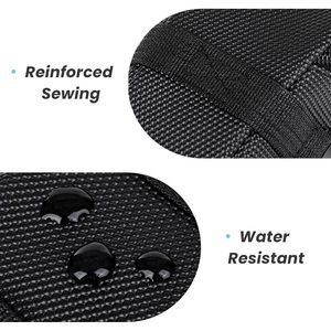 Bolsa de asiento de bicicleta Premium Durable Nylon EVA Bolsa de sillín de bicicleta Paquete de cuña Asiento Ciclismo Accesorios Bolsa de almacenamiento para montaña - Product Image 4