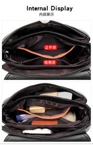 Fashion New Designer Crossbody <b>Bags</b> High Quality PU Leather Shoulder Messenger <b>Bag</b> Casual Totes Luxury Women Handbags and Purses - Product Image 6