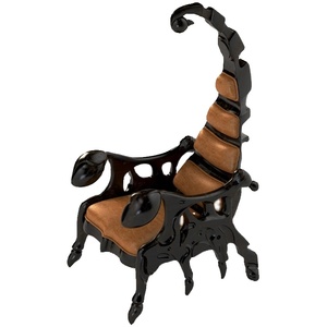 Silla de Diseño Artístico Chino, Estilo Personalizado, Creativa, de Alta Gama, para Hotel de Lujo, con Forma de Animal, Irregular, Escorpión, Mantis - Product Image 5
