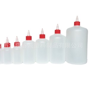 Botella de plástico de 500 ml HDPE con boquilla puntiaguda para envasado de tóner, loción y aceite - Product Image 1